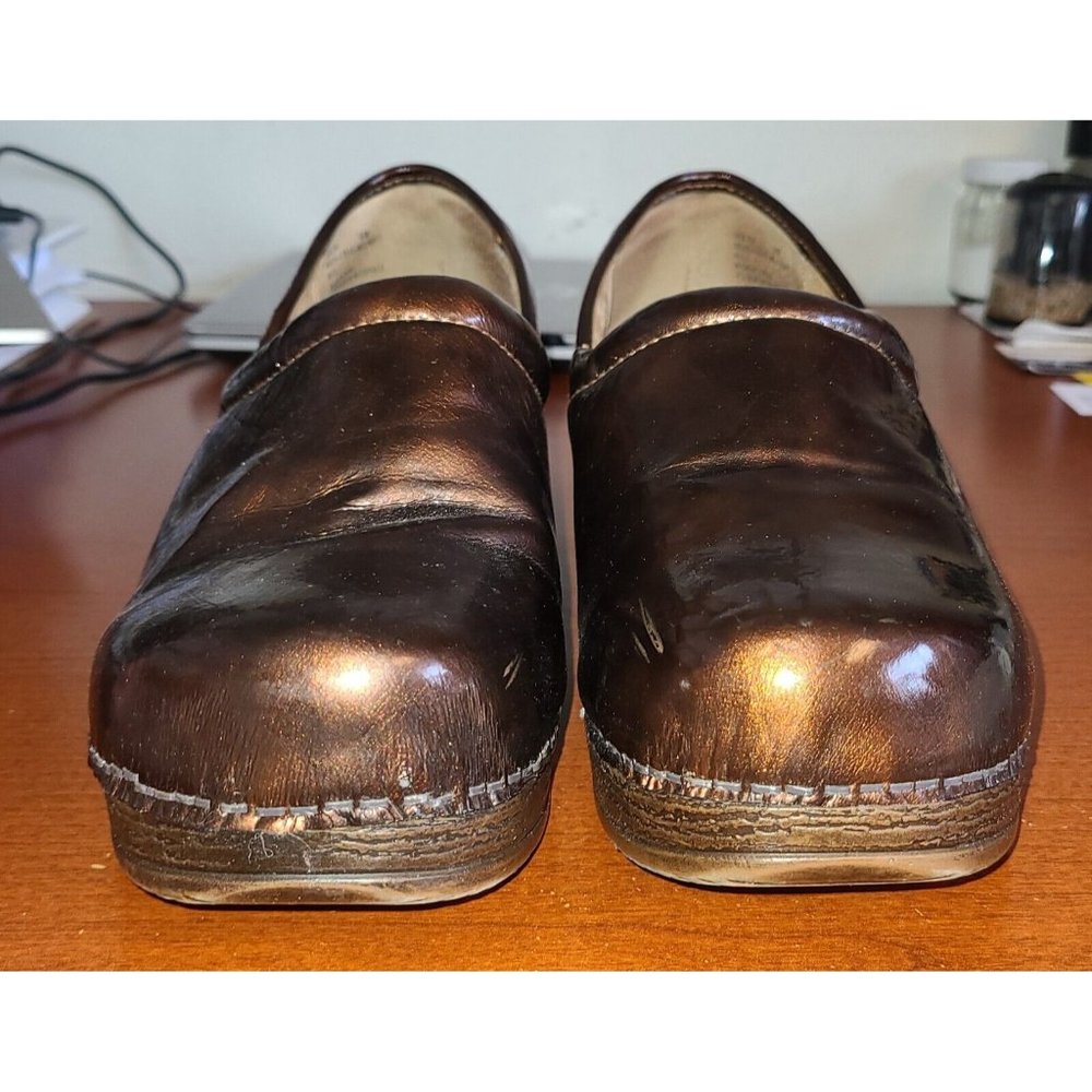 Bass Melinda lll Women's Size 9M Brown Leather Slip On Clogs Shoes - Picture 6 of 10